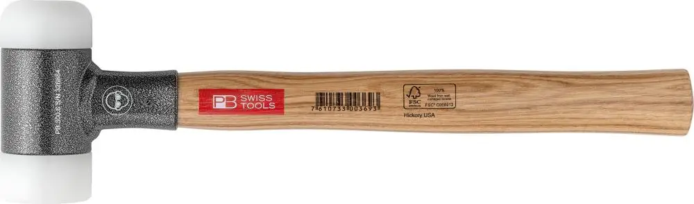 Angebot Schonhammer mit Holzstiel rückschlagfrei 50mm PB Swiss Tools