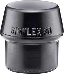 HALDER Schonhammerkopf SIMPLEX Gummi 30mm Abverkauf