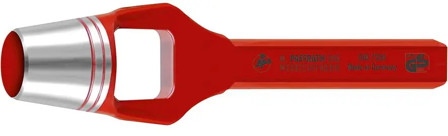 Zertifiziert Henkellocheisen 25mm Paffrath
