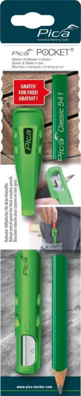 Neu Im Sortiment PICA Pocket inkl. 1 Steinhauerstiften