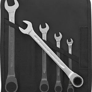 Letzte Chance STAHLWILLE Ratschenschlüssel-Satz gerade 8-19mm 5-teilig in Rolltasche