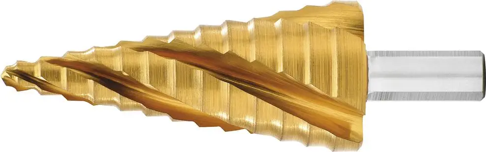 EXACT Stufenbohrer HSS TiN 4-fach Spiralnute 6-30mm Sofort Bestellen