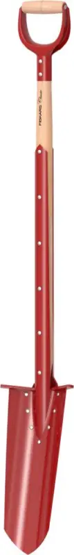 Abverkauf FISKARS Drainage Spaten CLASSIC PRO mit FSC-Holzstiel