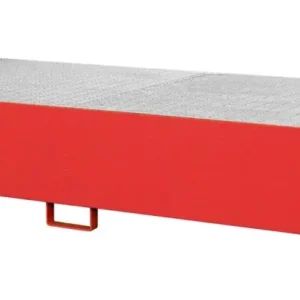Letzte Chance BAUER Regalwanne RW-GR 2700-3, lackiert, Feuerrot