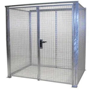 Sichere Zahlung BAUER Gasflaschen-Container GFC-M2-DF, feuerverzinkt