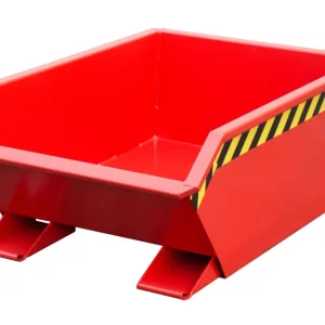 BAUER Mini-Kippbehälter MGU 270, lackiert, RAL 3000 Feuerrot Must-Have