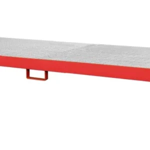 BAUER Regalwanne RW-GR 3300-1, lackiert, Feuerrot Schneller Versand