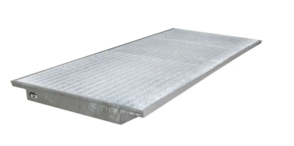 Neue Kollektion BAUER Einhängewanne EHW 3300, feuerverzinkt