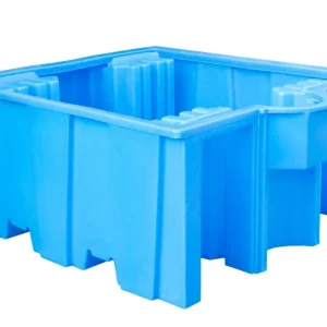 Angebot BAUER GREEN-LINE PE-Auffangwanne WP 1/11, aus robustem Polyethylen, Blau