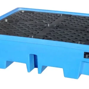 Aktuell BAUER GREEN-LINE PE-Auffangwanne WP-PE 4/4, aus robustem Polyethylen, Blau