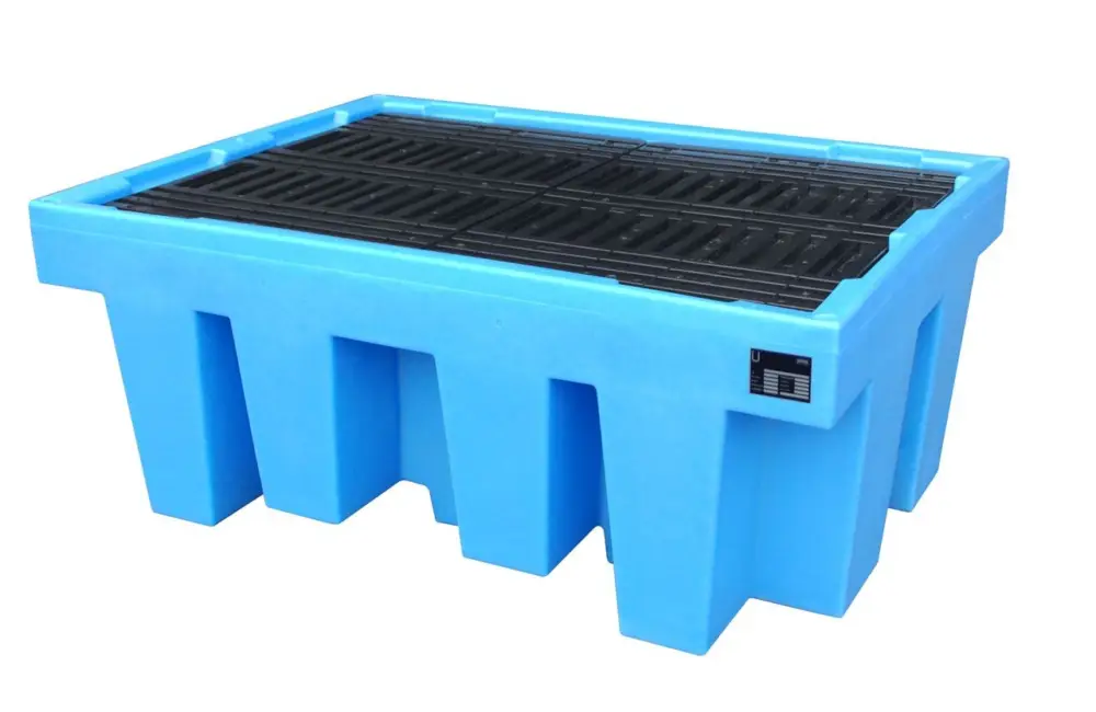 BAUER GREEN-LINE PE-Auffangwanne WP-PE 1/11, aus robustem Polyethylen, Blau Top-Angebot