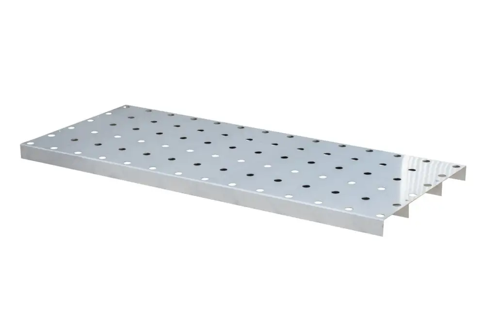 Begrenztes Angebot BAUER Lochblech-Rost, Edelstahl 1.4571