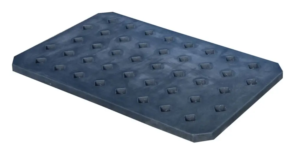 Finale Aktion BAUER Lochrost LR-PE 60, aus robustem Polyethylen, Ausführung in schwarz