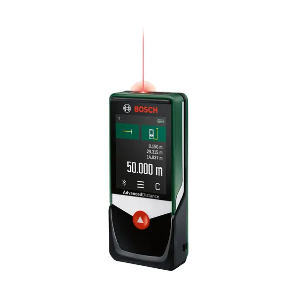 BOSCH Digitaler Laser-Entfernungsmesser AdvancedDistance 50C Markenprodukt