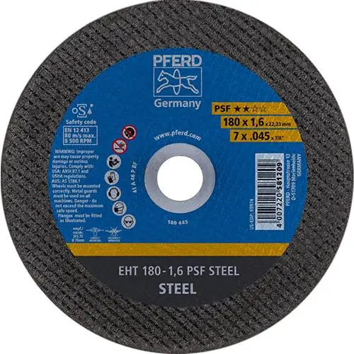 PFERD Trennscheibe gerade A46PPS 178x1,6mm Top-Seller