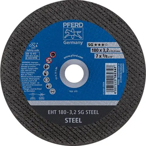 Angebot PFERD Trennscheibe gerade A24SSG 178x3,2mm