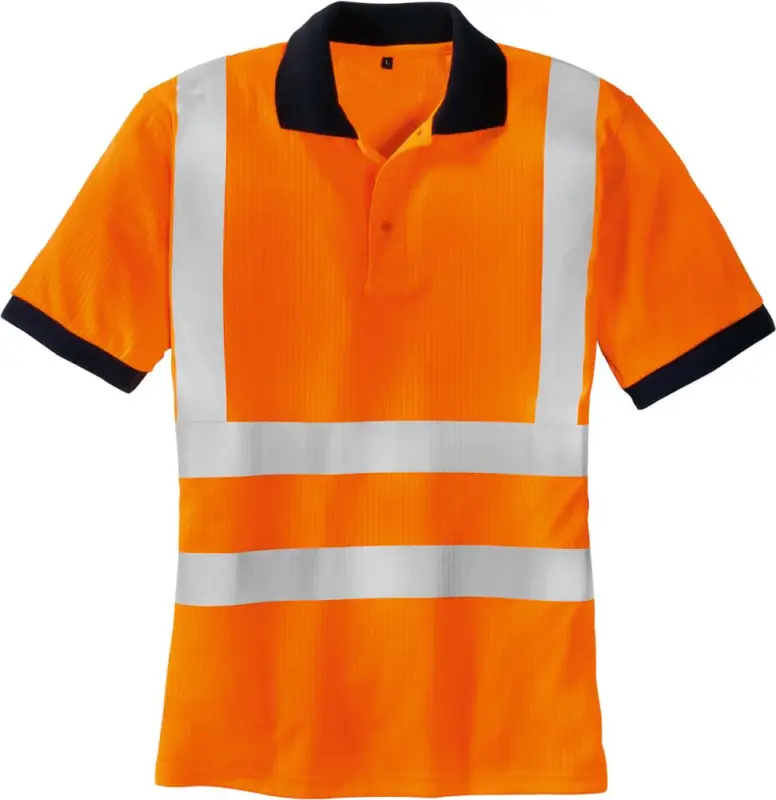 Neue Ware TEXXOR Warnschutz-Polo-SYLT, leuchtorange, Gr. S