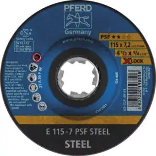 Billig PFERD Schruppscheibe PSF X-LOCKSTEEL 115x7mm