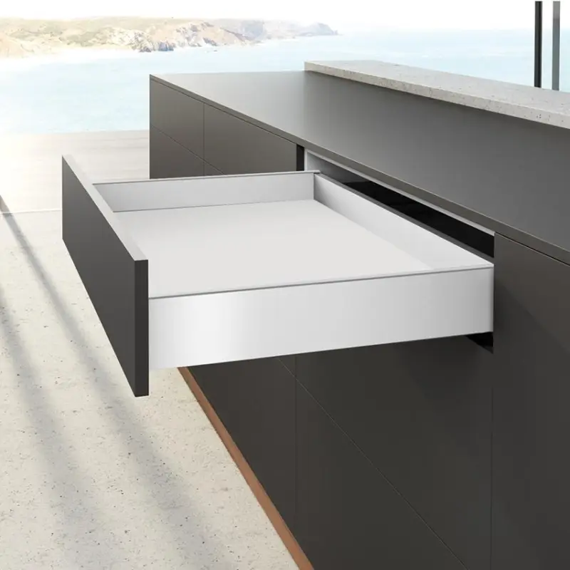 HETTICH Schubkastenzarge,9255291,600mm,weiß Begrenztes Angebot
