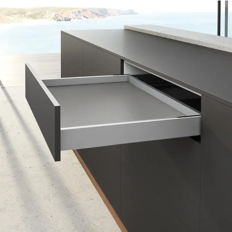 Must-Have HETTICH Schubkastenzarge,9255240,400mm,silber