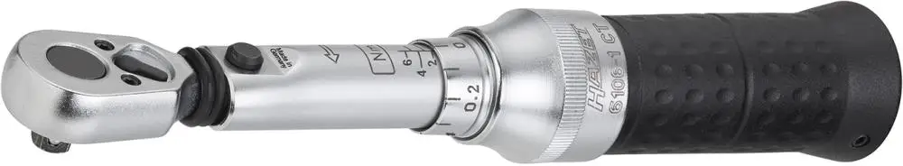 Neue Ware HAZET Drehmomentschlüssel 6106-1CT 1-6Nm 1/4