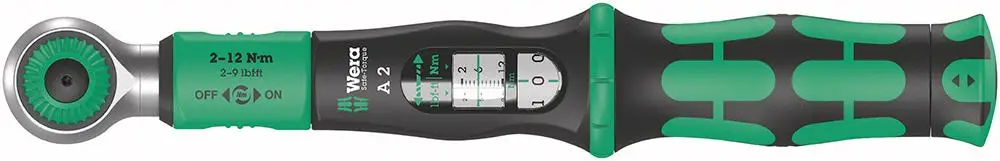 Nur Für Kurze Zeit WERA Drehmomentschlüssel Safe-Torque 2-12Nm 1/4" Bitaufnahme