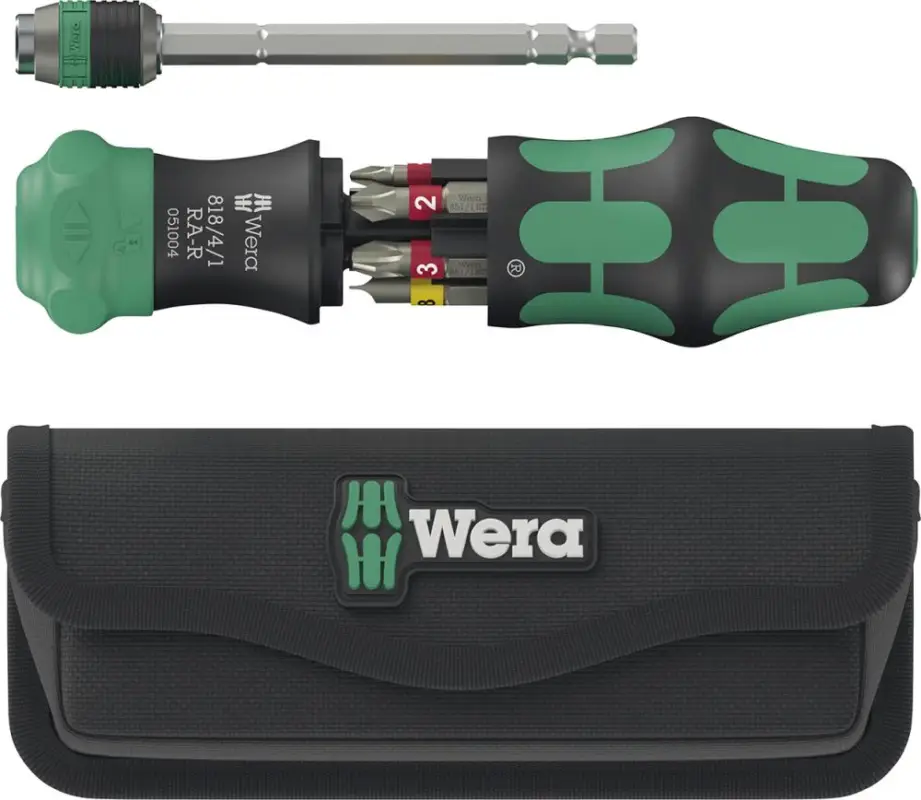 WERA Ratschen-Magazinhalter KK 25 RA-R in Tasche Toolfinder 6-teilig Saisonangebot