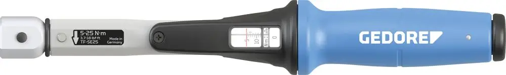 Finale Aktion GEDORE Drehmomentschlüssel TORCOFIX TF-SE 5-25Nm 9x12mm