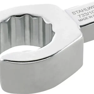Markenprodukt STAHLWILLE Einsteck-Ringschlüssel offen 17mm 9x12mm