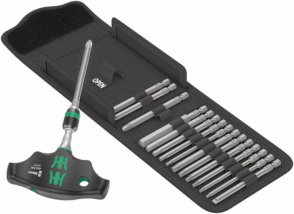 Saisonangebot WERA Bit-Satz Kraftform Kompakt 400 RA