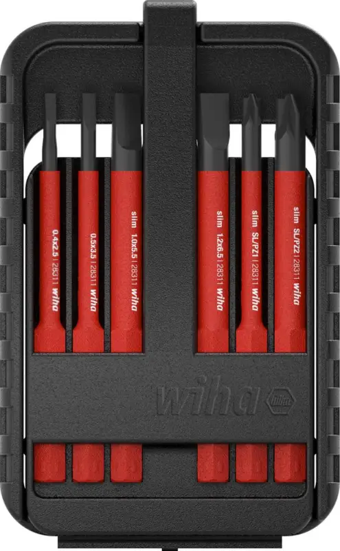 WIHA Wechselklingen-Satz VDE slimBit electric PlusMinus/PZ, Schlitz 6-teilig Sale