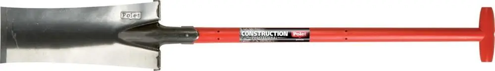 Rodespaten Fiber 5001 T-Stiel, 380 x 140 mm Solange Der Vorrat Reicht