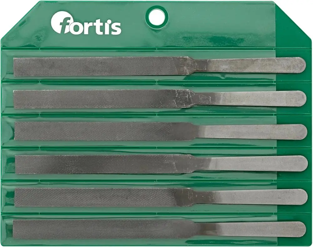Top-Seller FORTIS Kontaktfeilensatz 150mm 6tlg., Hieb 2 ohne Heft in Kunststofftasche