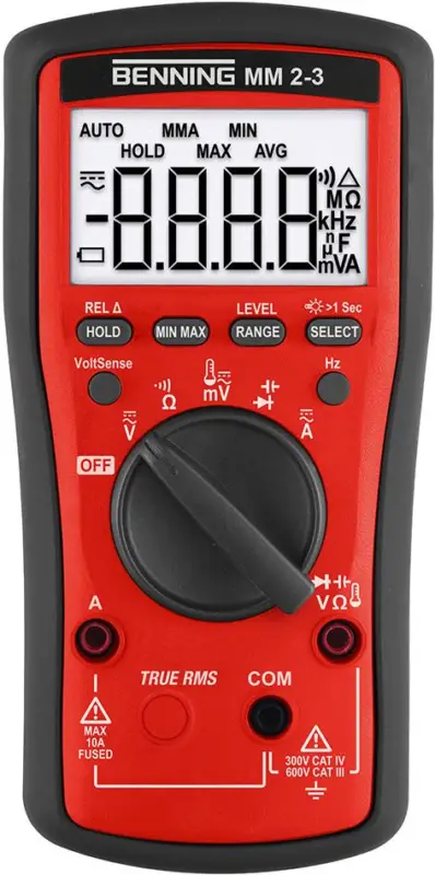 BENNING Digital-Multimeter MM 2-3 Abverkauf
