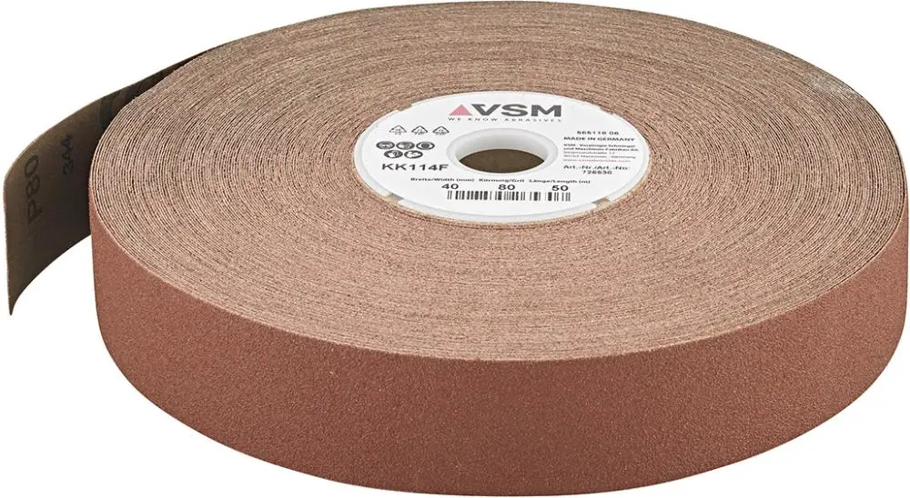 Super-Preis VSM Schleifgewebe 40mm K60 Sparrolle m