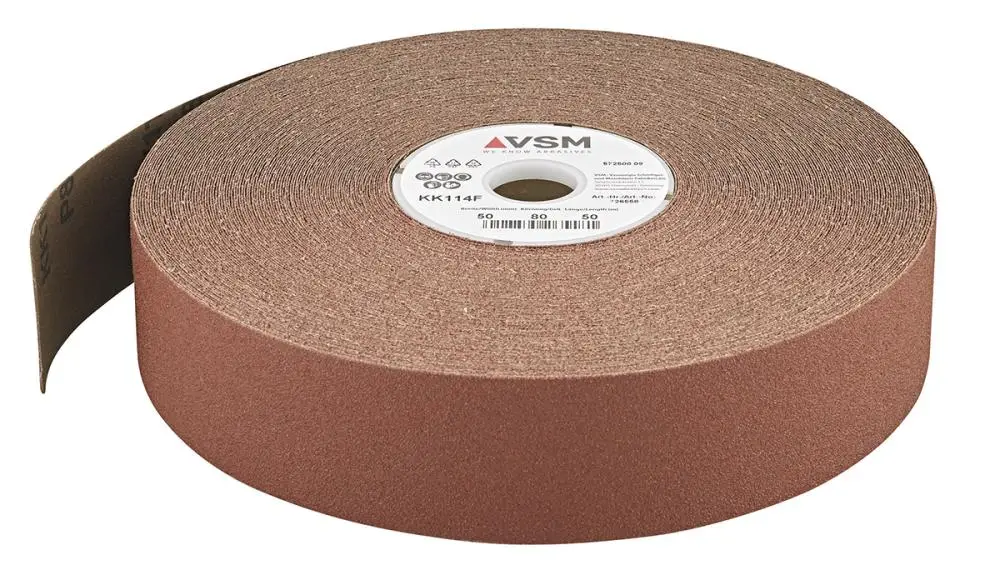 VSM Schleifgewebe 50mm K100 Sparrolle m Preisknaller
