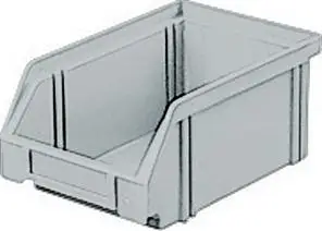 Wochenendangebot LA-KA-PE Sichtlagerkasten LK 1C grau 500/450x300x145 mm