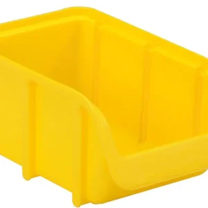 Solange Der Vorrat Reicht Sichtbox Gr.2 BxTxH 102x164x74 mm gelb