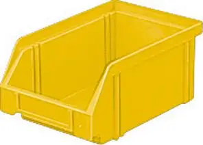 LA-KA-PE Sichtlagerkasten LK 4 gelb 160/140x105x 75 mm Aktuell