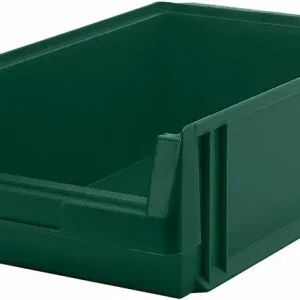 Günstig LA-KA-PE Sichtlagerkasten PLK 1c B315xT500xH150 mm grün