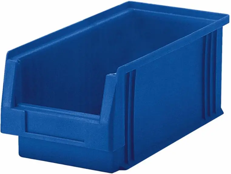 Versand Am Gleichen Tag LA-KA-PE Sichtlagerkasten PLK 3a B150xT290xH125 mm blau