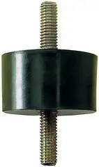 Knallerangebot Gummi-Metall-Puffer zylindrisch Typ A D8xH8mm M3x6 NR55