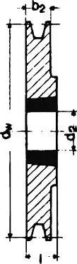 Versand Am Gleichen Tag Keilrillenscheibe SPZ/10, 2-rillig, 150 mm, Taper-Buchse 2012
