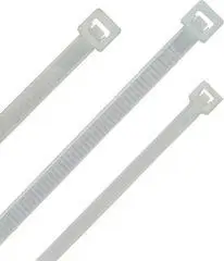 Geprüft Nylon Kabelbinder Set transparent, sortiert