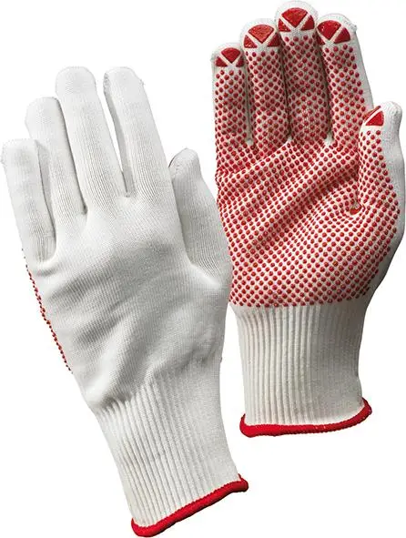 Sale FORTIS Strickhandschuh Packer, genoppt,weiß, Gr.9