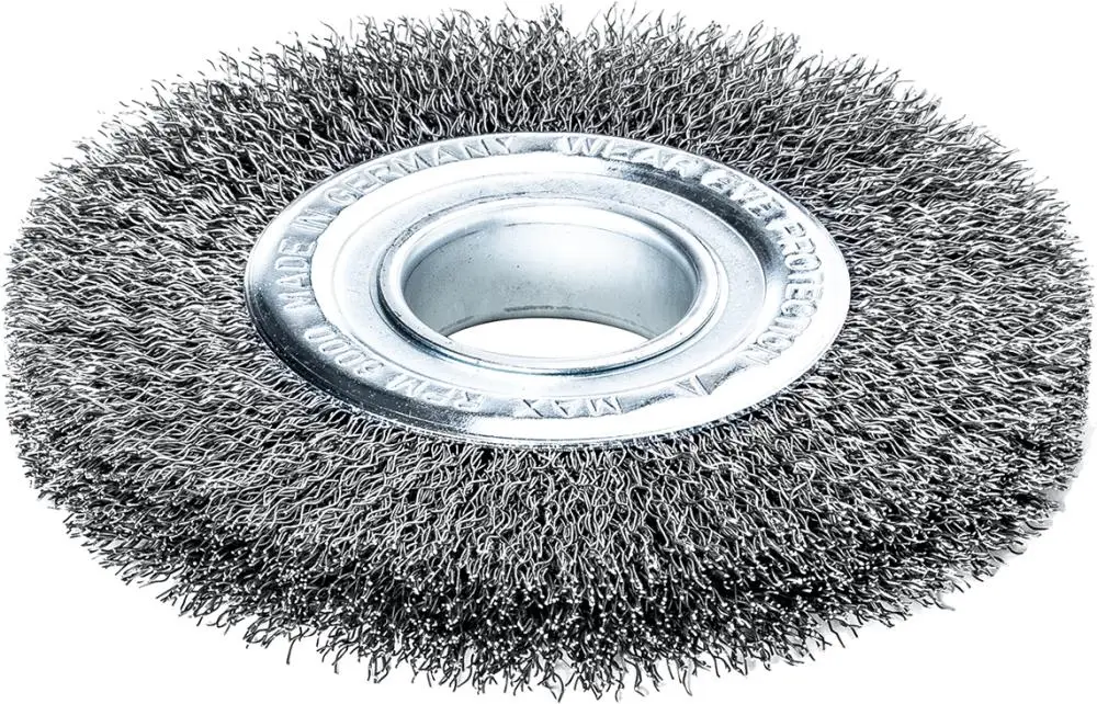 LESSMANN Rundbürste Stahldraht 200x24/27mm,gewellt ,35mm Billig