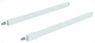 HETTICH Längsreling-Set,9149287,NL350mm,weiß Begrenztes Angebot