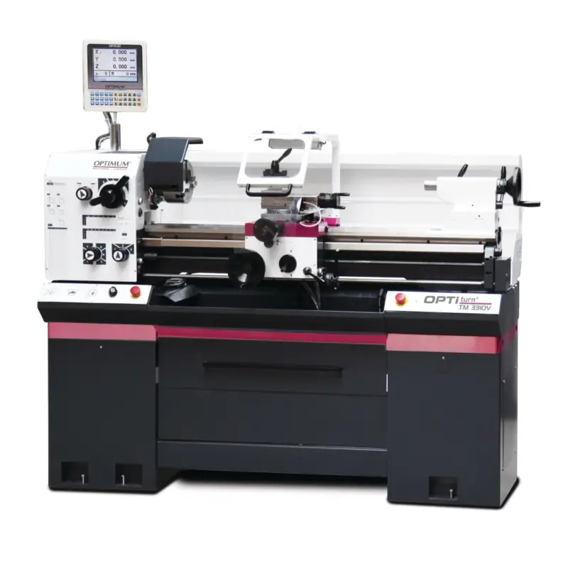 Garantierte Lieferung Optimum Leit- und Zugspindeldrehmaschine OPTIturn TM 3310V