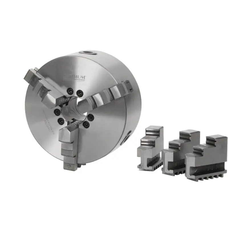 Optimum Dreibackendrehfutter zentrisch spannend Ø 200 mm Camlock DIN ISO 702-2 Nr. 4 Markenware