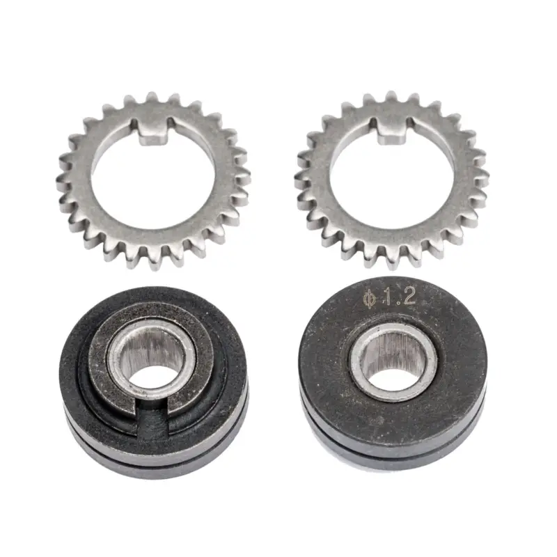 Saisonangebot Schweisskraft Vorschubrollenpaar mit Zahnkranz für Massivdraht 1,2 mm